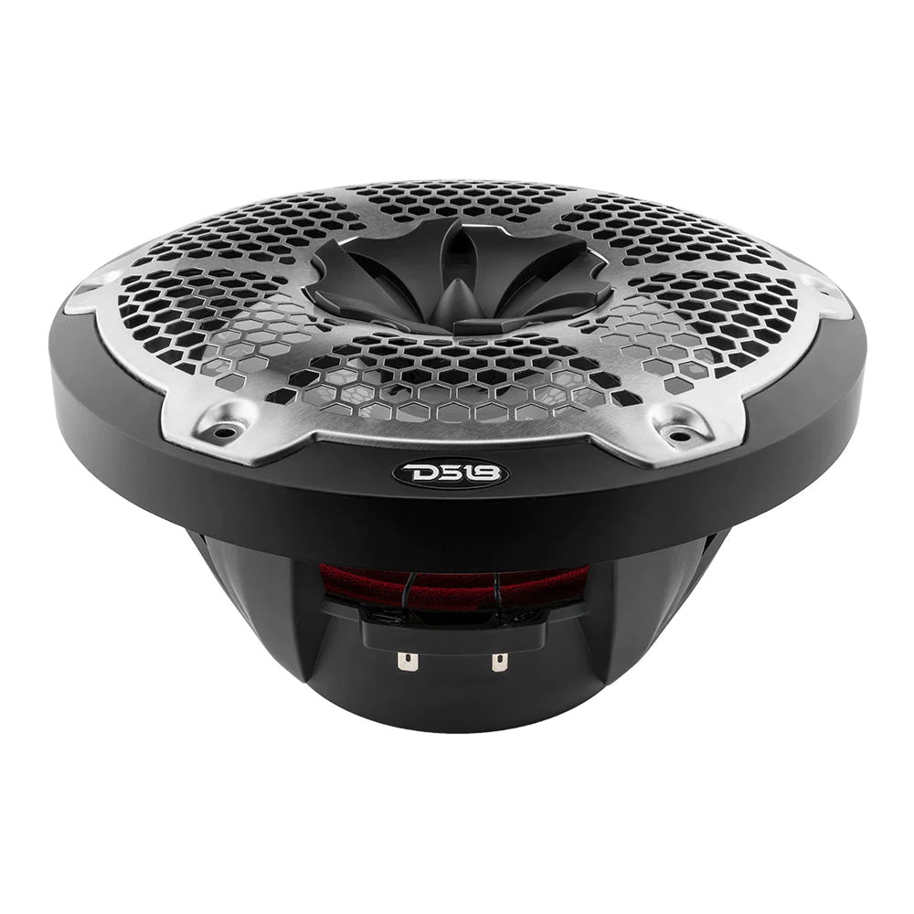 DS18 HYDRO 10" 2-Way Speakers w/ RGB LED Lights - Black