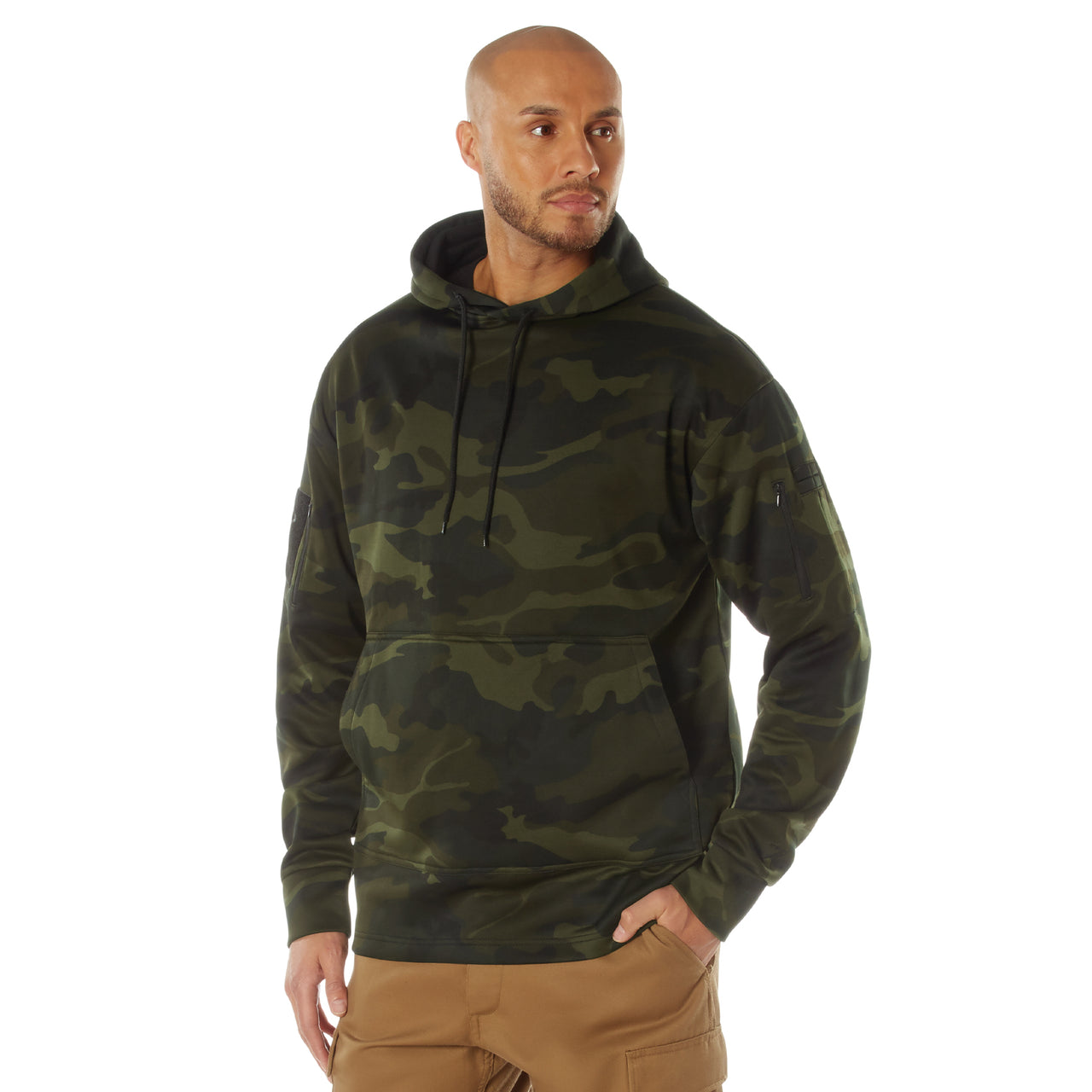 Rothco Concealed Carry Midnight Camo Hoodie