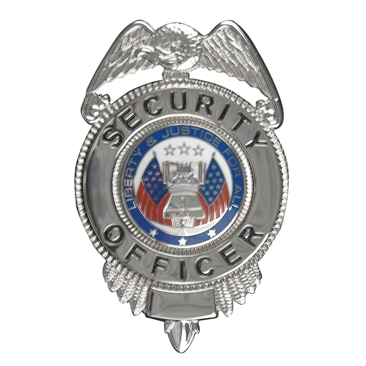Rothco Security Officer Badge With Flags