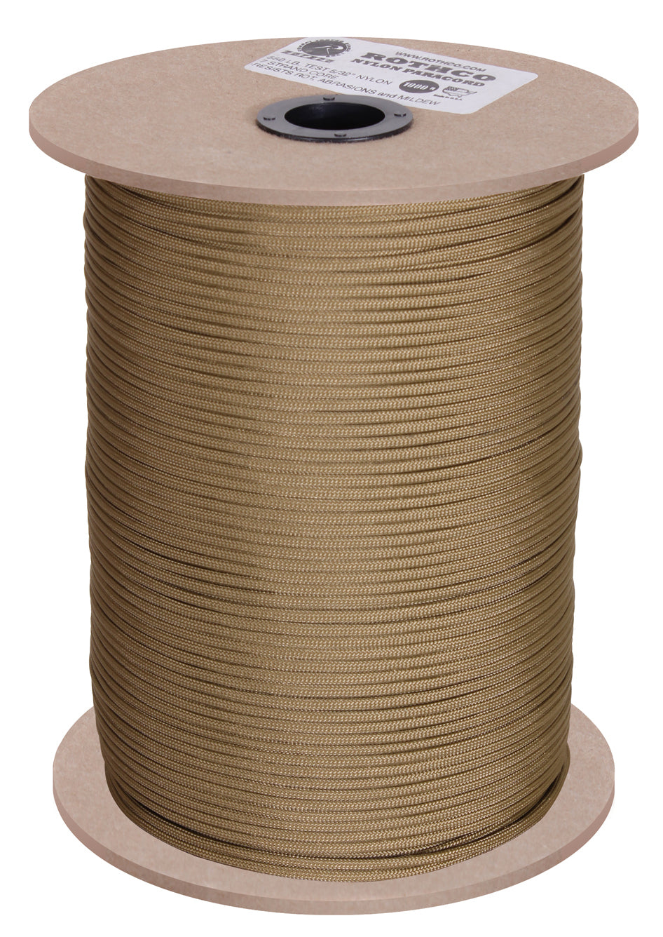 Rothco Nylon Paracord 550lb 1000 Foot Spool