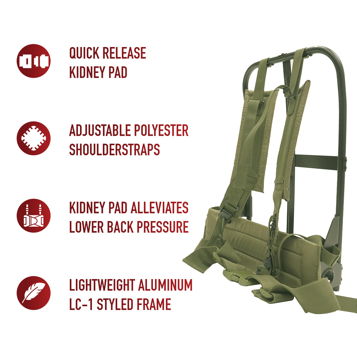 Rothco Alice Pack Frame with Attachments