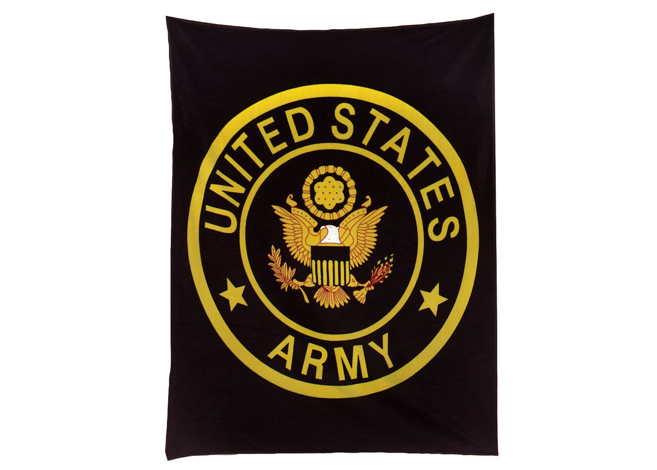 Rothco US Navy Military Insignia Fleece Blanket