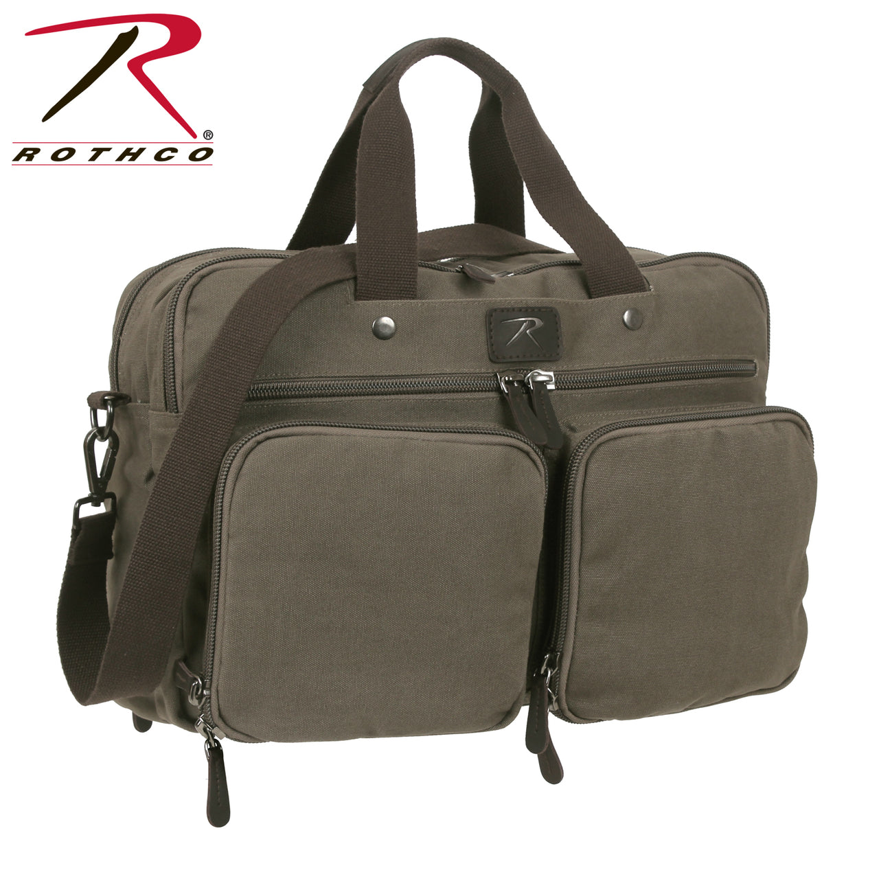 Rothco Canvas Briefcase Backpack