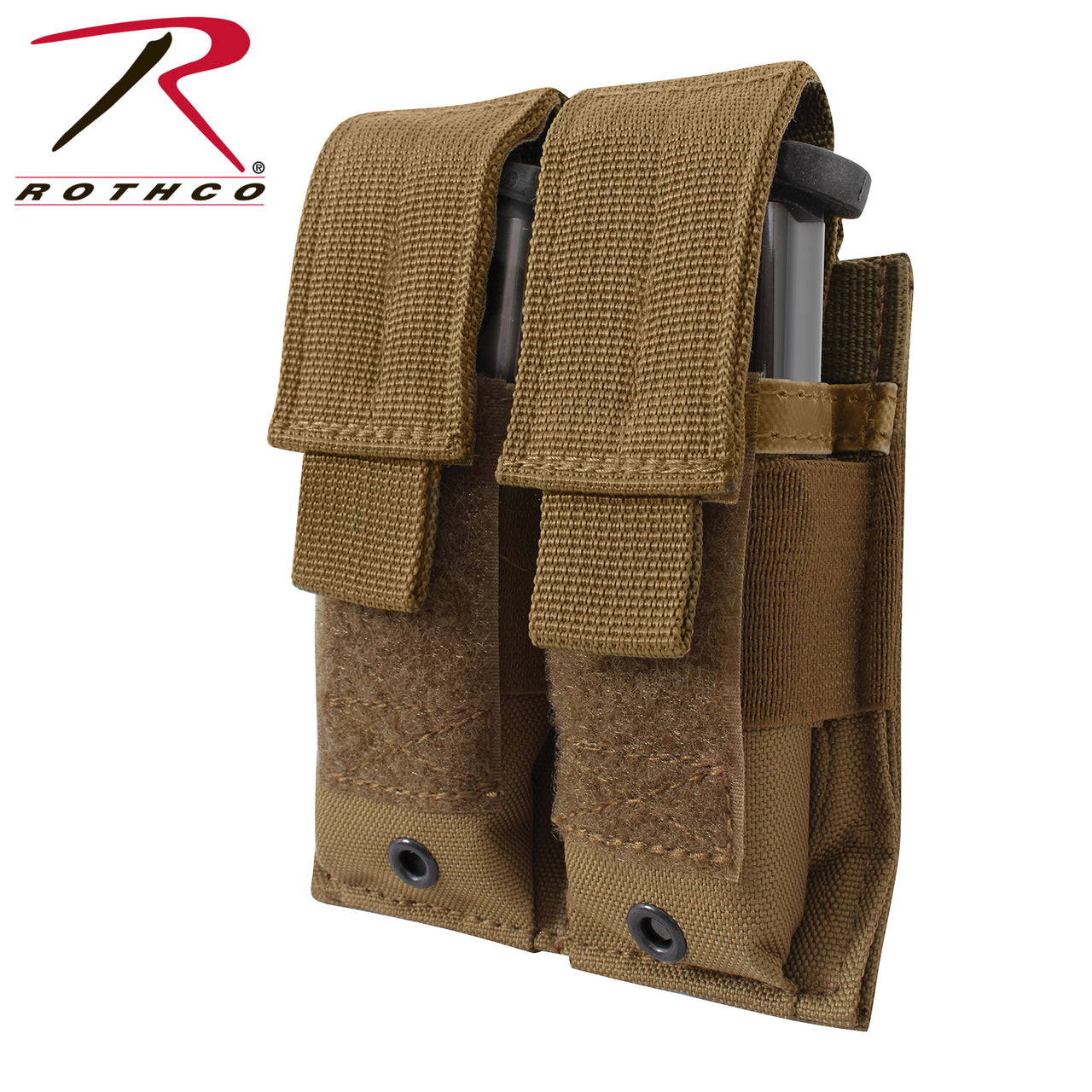 Rothco MOLLE Double Pistol Mag Pouch