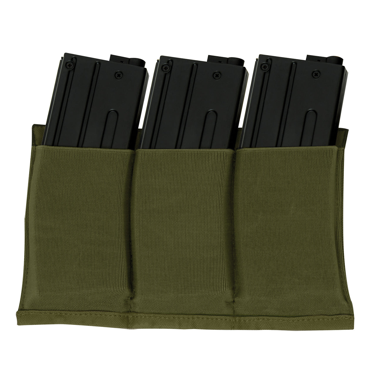 Rothco Lightweight 3 Mag Elastic Retention Pouch