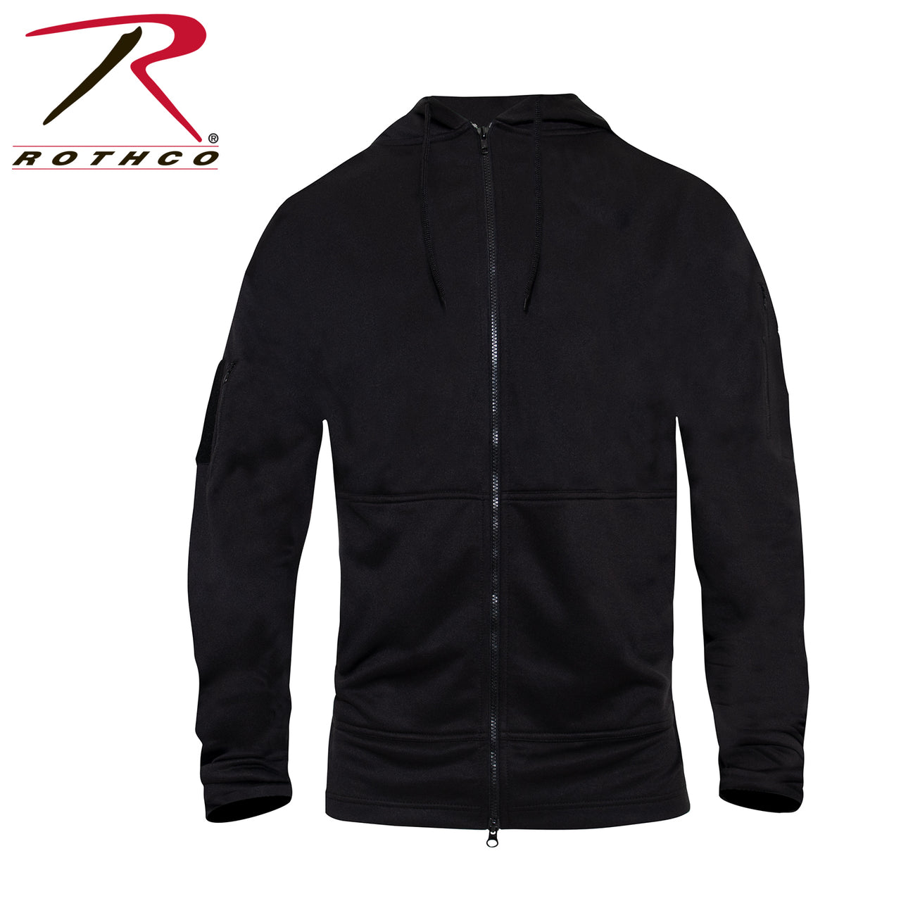 Rothco Concealed Carry Zippered Hoodie - Black