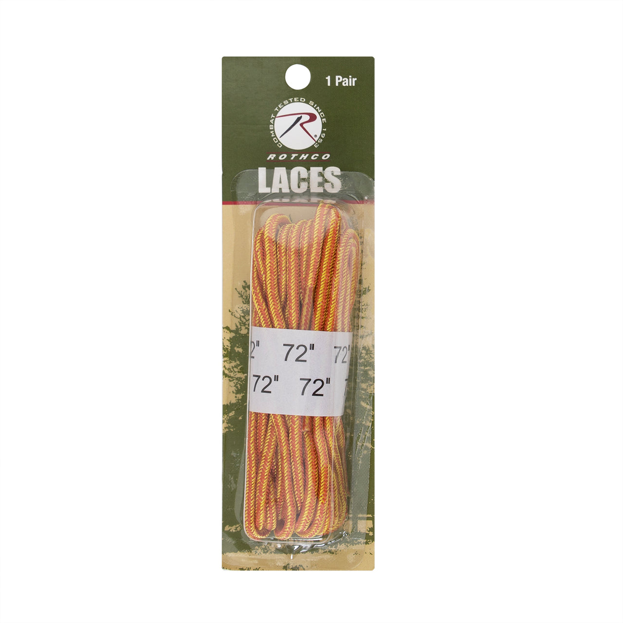 Rothco 72" Tan Nylon Work Boot Laces