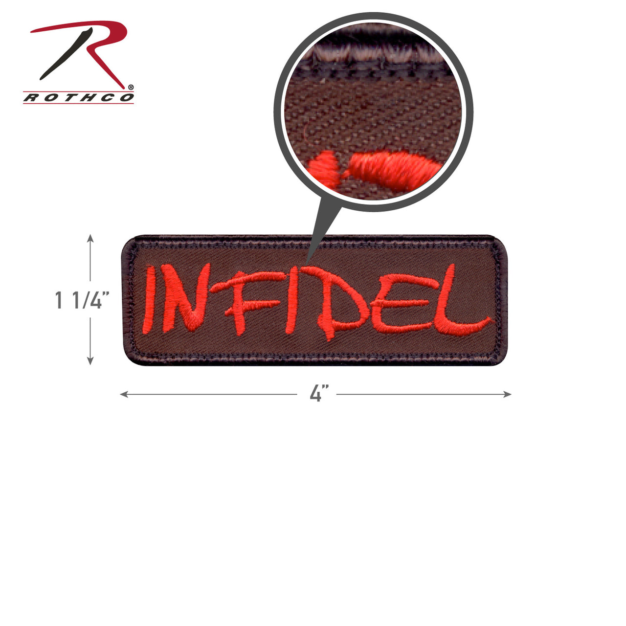 Rothco Infidel Morale Patch