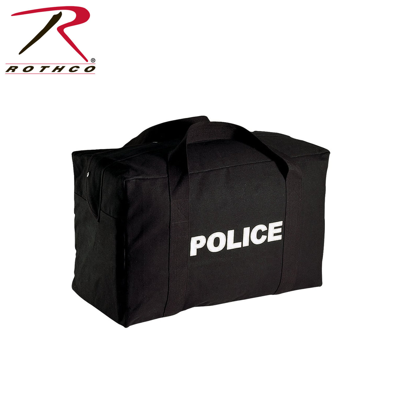 Rothco Large Canvas Police Gear Bag - Black