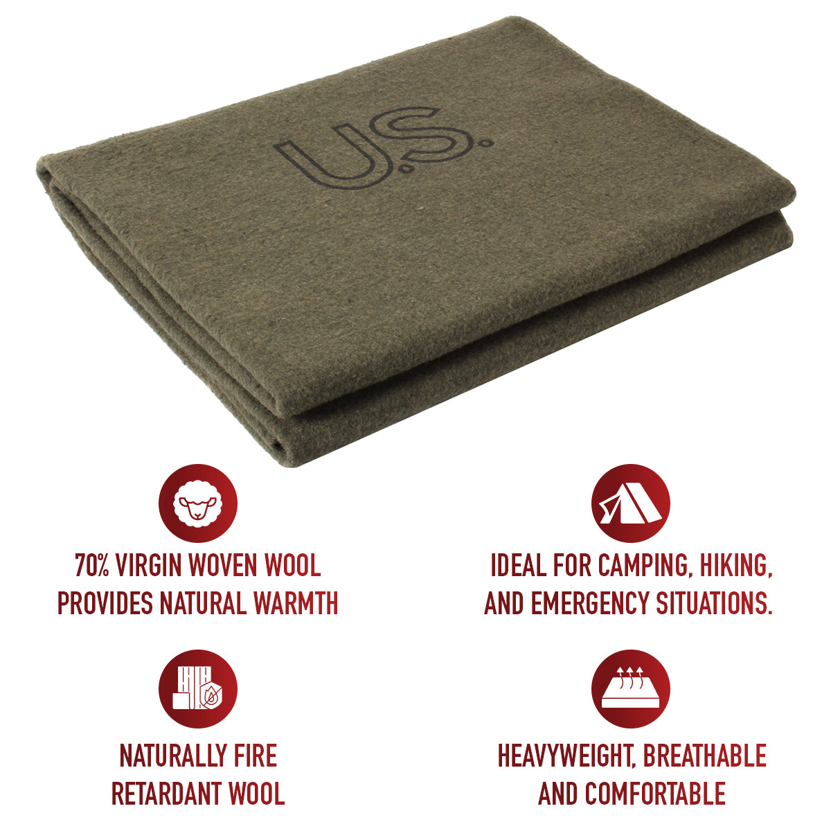 Rothco U.S.Wool Blanket