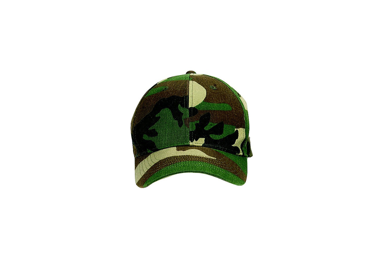Rothco Kid's Camo Low Profile Cap - Woodland Camo