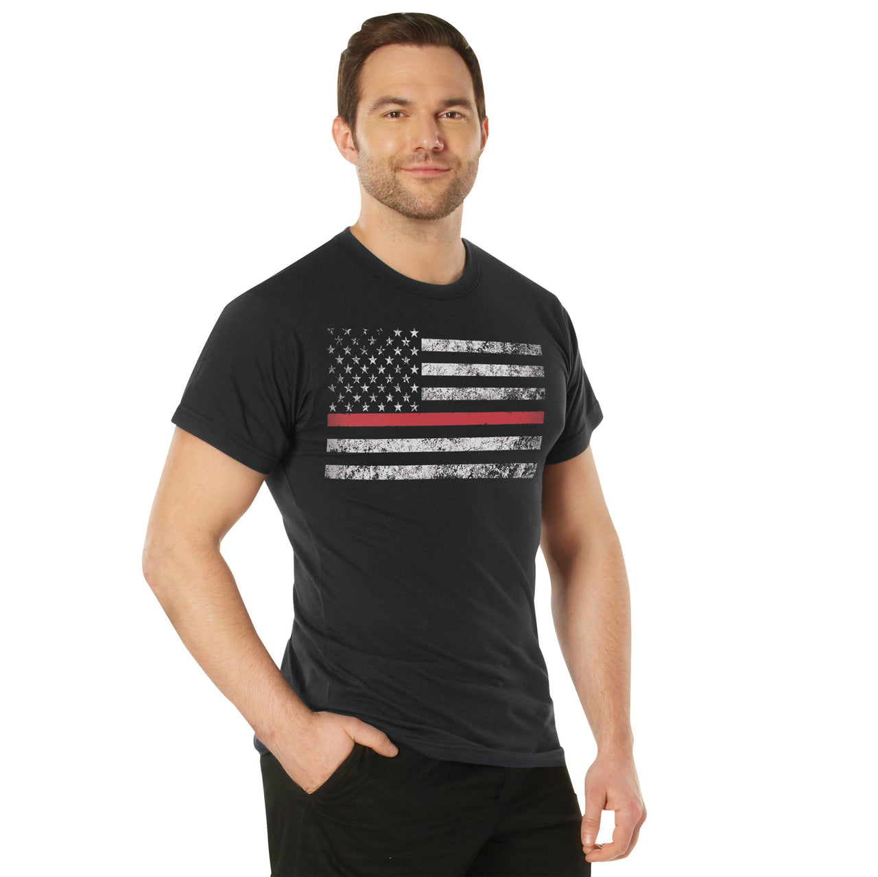 Rothco Thin Red Line Flag T-Shirt