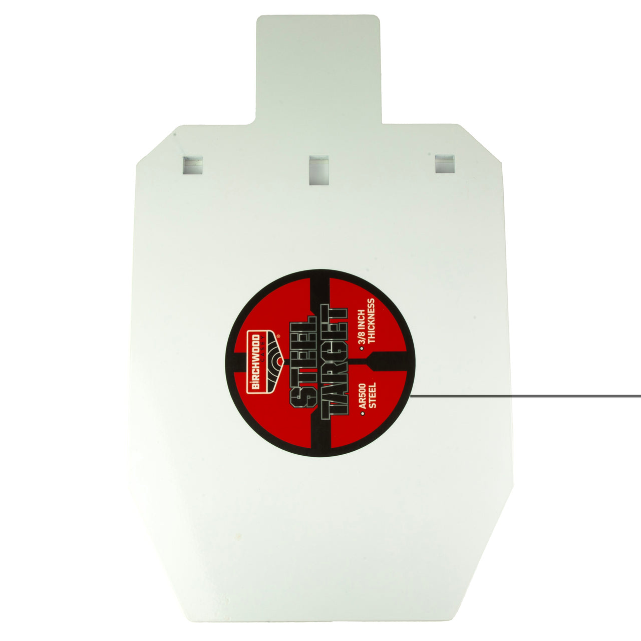 B/c 2/3 Ipsc Silhouette Target Wht