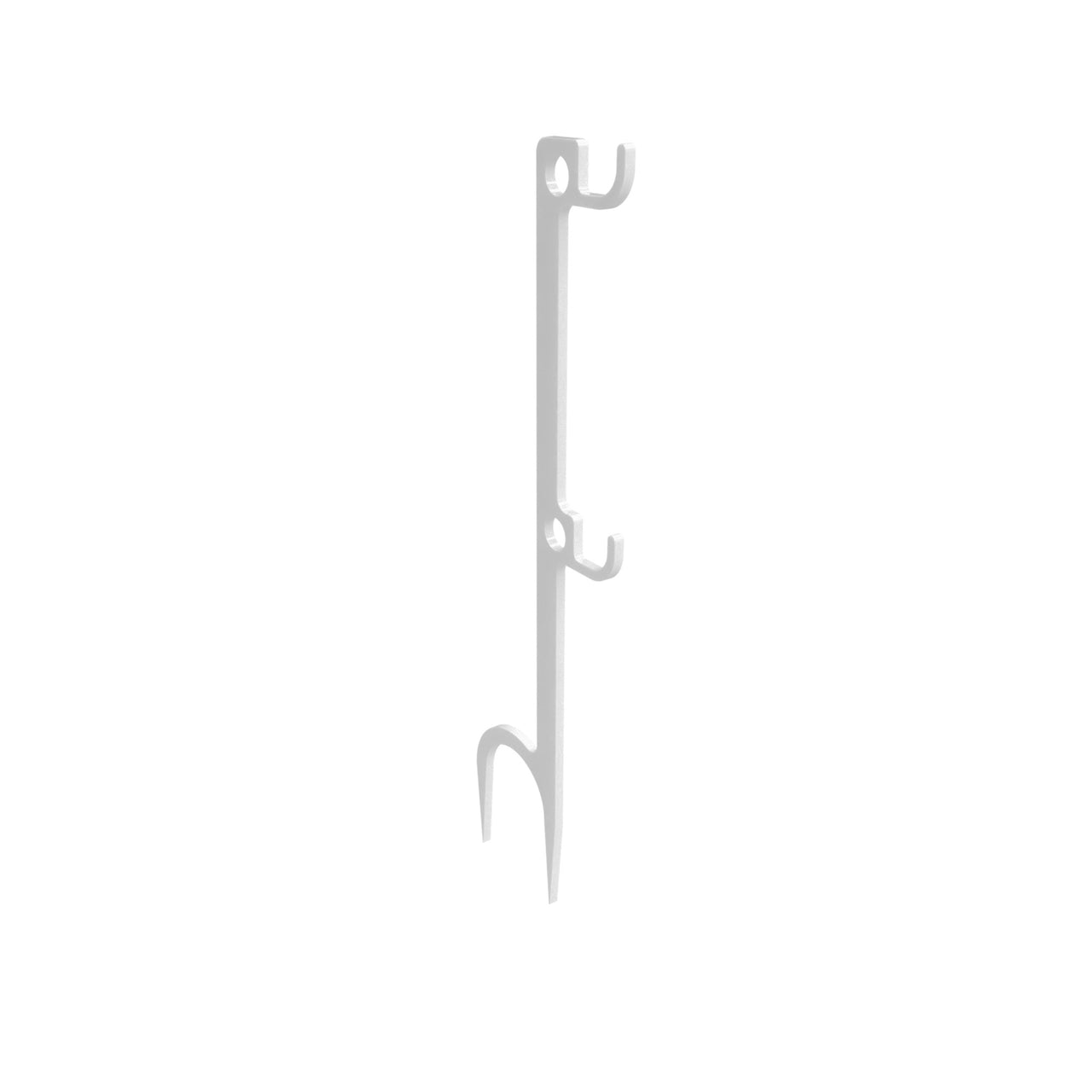 B/c Steel Target Hanger White