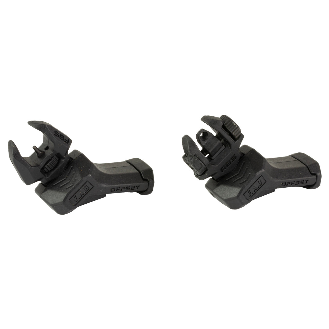 Fab Def Frnt/rear Offst Sghts Rh Blk