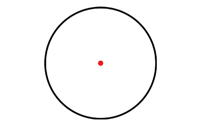 Truglo Red Dot Open 4 Reticle Black