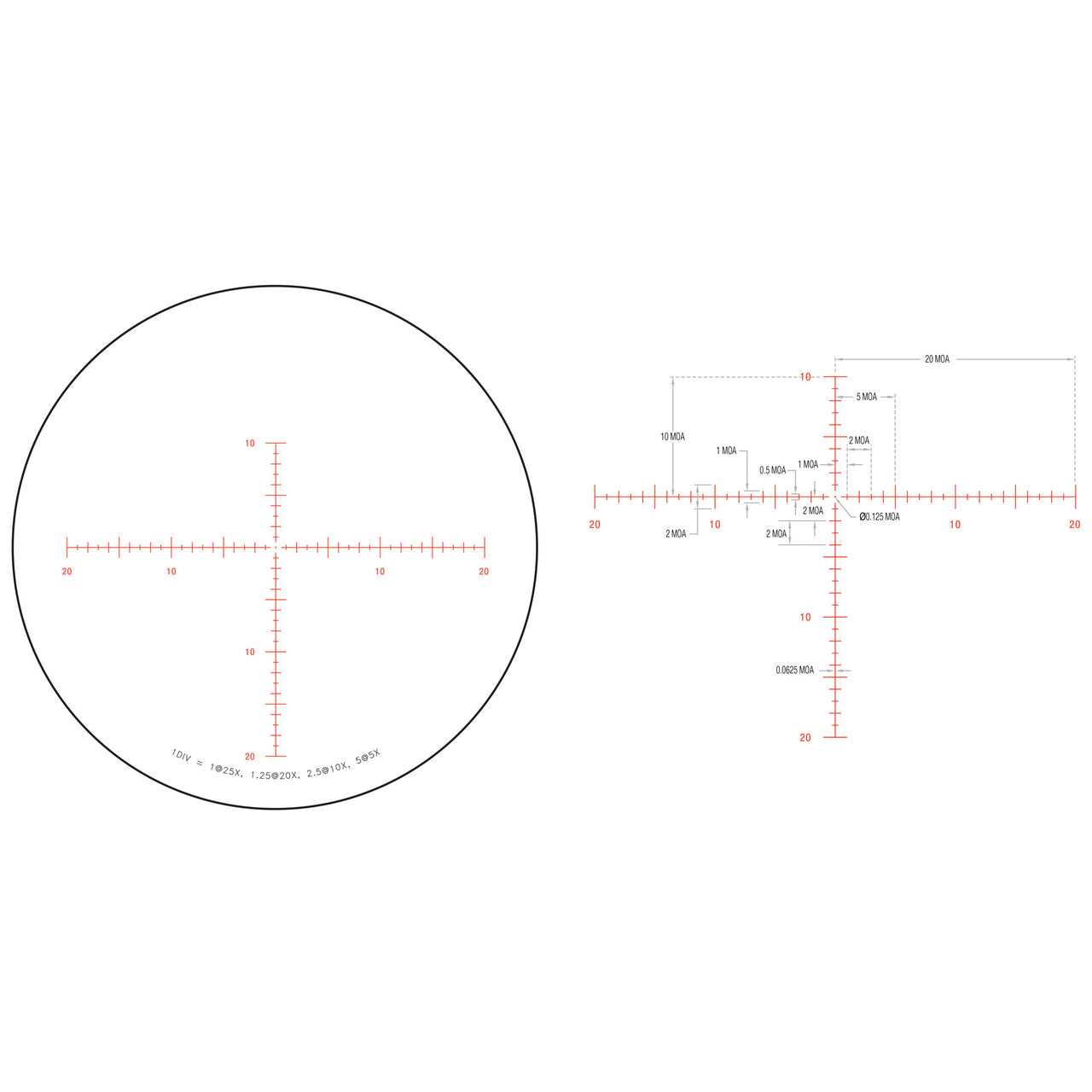 Trijicon Tenmile Hx 5-25x50 Sfp Moa