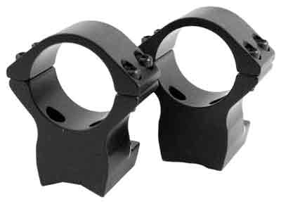 Browning X-lock Mounts 1" High - 2pc Black Matte For X-bolt