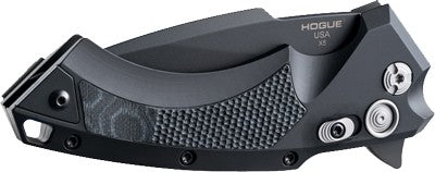 Hogue X5 3.5" Folder Spear - Point Blade Alum/g-mascus Blk