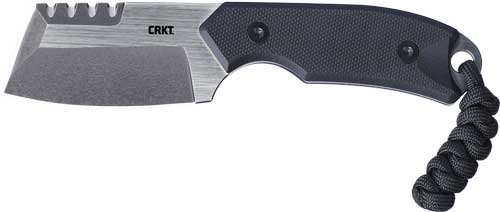 Crkt Razel Compact Silver - Fixed 2.32" Black W/sheath