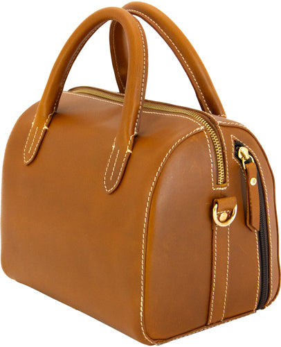 Cameleon S&w Barrel Bag - Concealed Carry Purse Brown