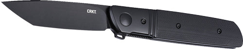 Crkt Bamboozled 3.3" Tanto - Assisted Black/black D2