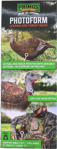 Primos Turkey Decoy Photoform - Leading Hen<
