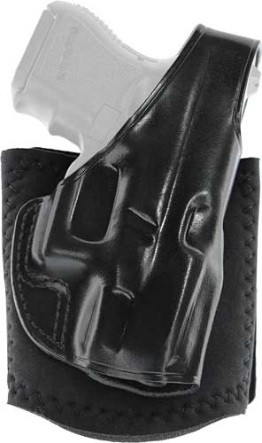 Galco Ankle Glove Holster Rh - Leather M&p Shld 9/40/45 Blk<