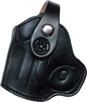 Bond Arms Holster Lh Thumbsnap - For Back-up Leather Black