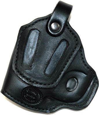Bond Arms Holster Rh Thumbsnap - For Back-up Leather Black