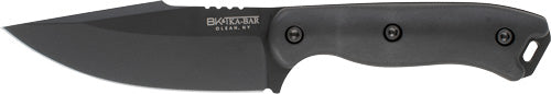 Ka-bar Becker Black Harpoon - 4.5" Fixed W/ Celcon Sheath