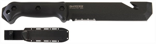 Ka-bar Becker Tac Tool - 7" Serrated W/plastic Sheath