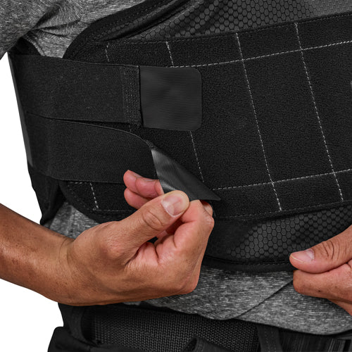 Bulletsafe Concealable Blltprf - Vest Large Black W/cls Armor