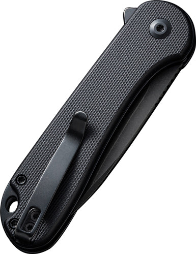 Civivi Knife Elementum Ii 2.96 - " G-10/blk Stonewash Clam Pack