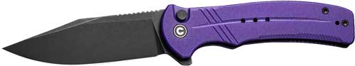 Civivi Knife Cogent 3.47" - Purple G10/black Stonewashed!