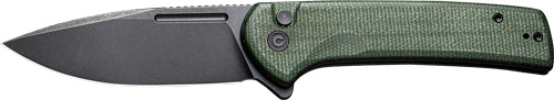 Civivi Knife Conspirator 3.4" - Green Micarta/black Stonewash