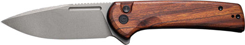 Civivi Knife Conspirator 3.48" - Cuibourtia Wood/gry Stonewash!