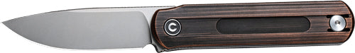 Civivi Knife Foldis 2.67" Blk - Hand Rubbed Copper/silver!