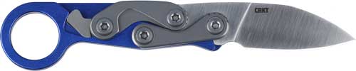 Crkt Provoke Edc 2.56" Plain - Edge Fldr Blue W/kinematic