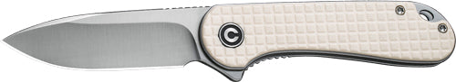 Civivi Knife Elementum 2.96" - Ivory G10/satin D2 Liner Lock!