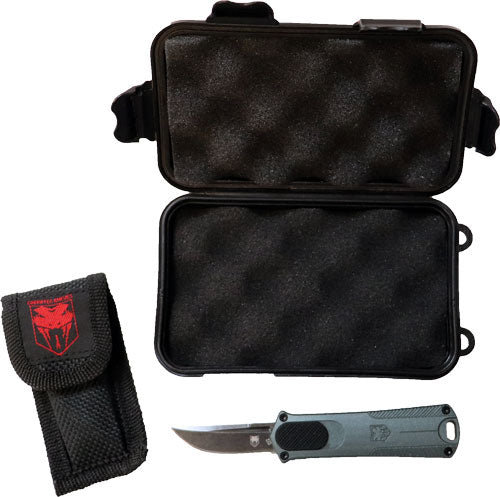 Cobratec California 952 Otf - Grey 1.75" D2 Steel Drop Pnt