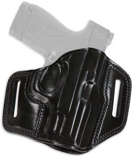 Galco Combat Master Belt Hlstr - Rh Leather S&w M&p 9/40 4" Bl<
