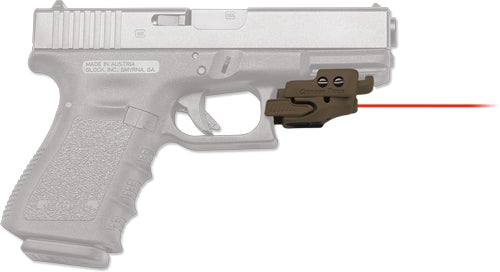 Crimson Trace Rail Master - Laser Red Universal Mount Tan