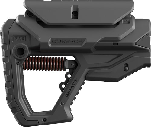 F.a.b. Defense Impact Recoil - Buttstock Ar-15 Blk W/chk Rest