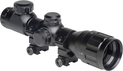 Hatsan Optima 4x32ce Ao - Compact Scope W/ Rings & Caps