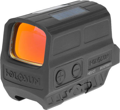 Holosun 512 Enclosed Red Multi - Reticle Titanium Solar Rifle