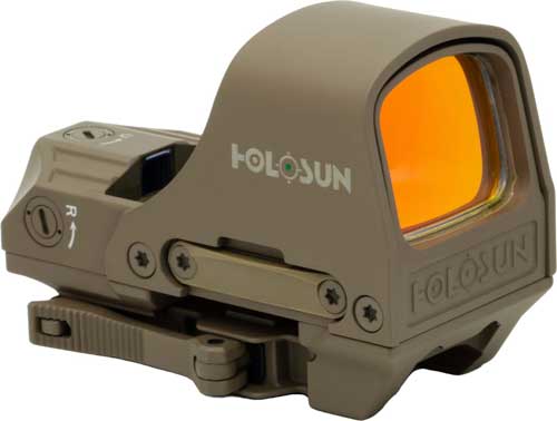 Holosun 510 Open Reflex Red - Mlti Ret Solar Shk Awk Rfl Fde