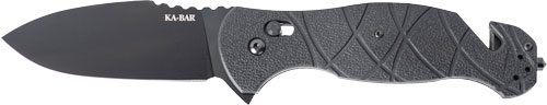Ka-bar Coytu Folder 3.5" Deep - Belly Dp Crossbar W/cutter
