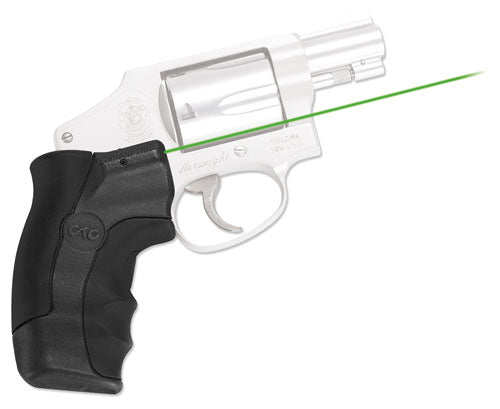 Crimson Trace Lsr Lsrgrip Grn - S&w J-frm Rnd Butt Rcl Reduc