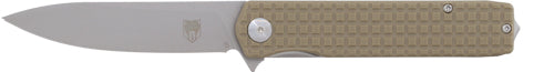 Cobratec Medium Cayden 3.25" - Tan/ss D2 Blade